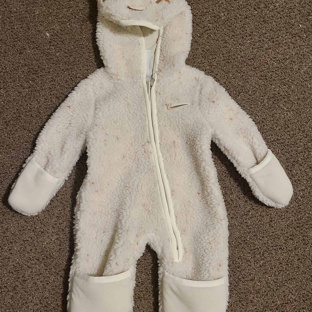 Nike Cream Fleece Baby Footie